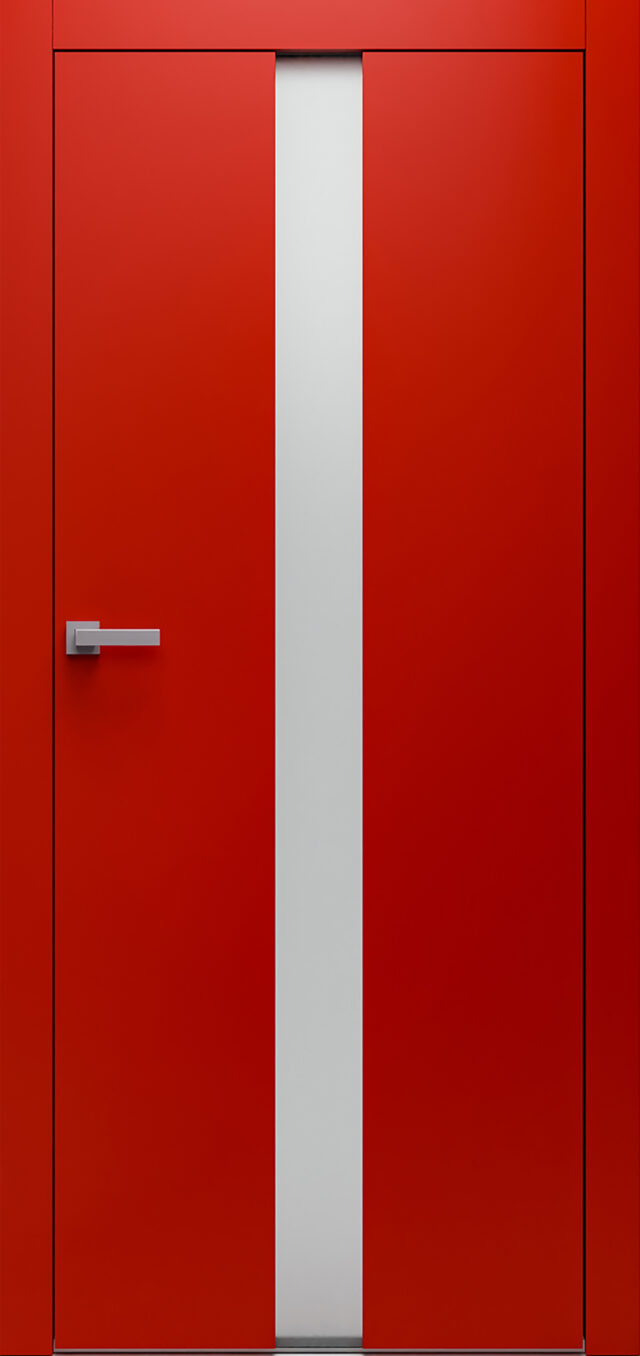 Jaczno 04 drzwi czerwone