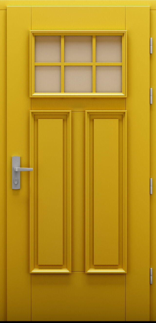 drzwi żółte Sydney