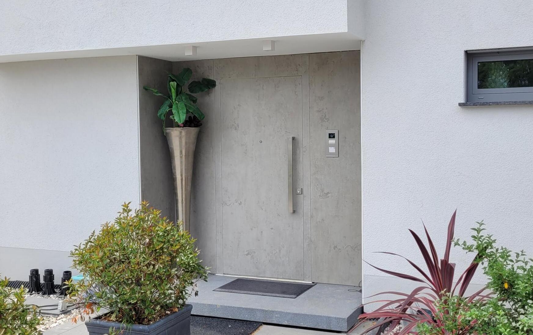 drzwi hybrydowe Jagienka drzwi dębowe ze spiekiem kwarcowym