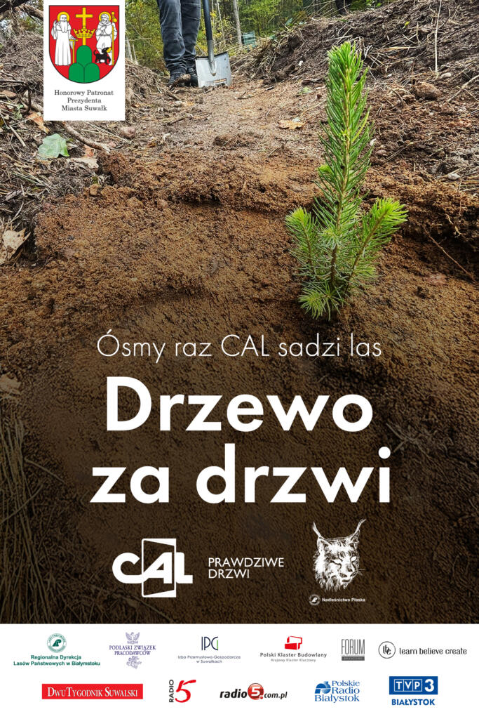 CAL sadzi las, akcja drzewo za drzwi