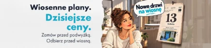 Promocja CAL Wiosenne plany. Dzisiejsze ceny. Zamów drzwi do 8 listopada 2026 roku